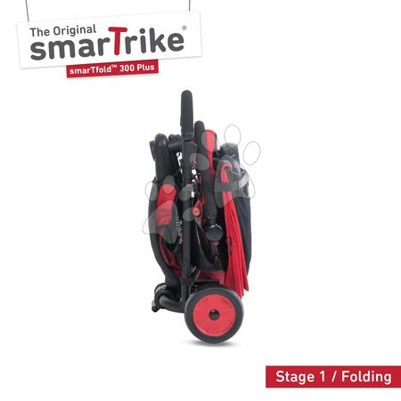 Tříkolky od 10 měsíců - Tříkolka skládací smarTfold 6v1 smarTrike - 14