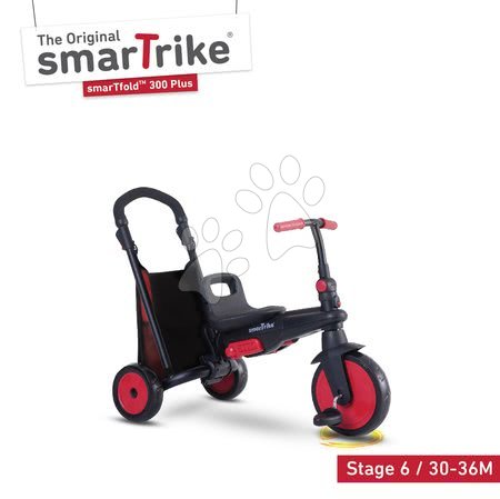 Tříkolky od 10 měsíců - Tříkolka skládací smarTfold 6v1 smarTrike - 13