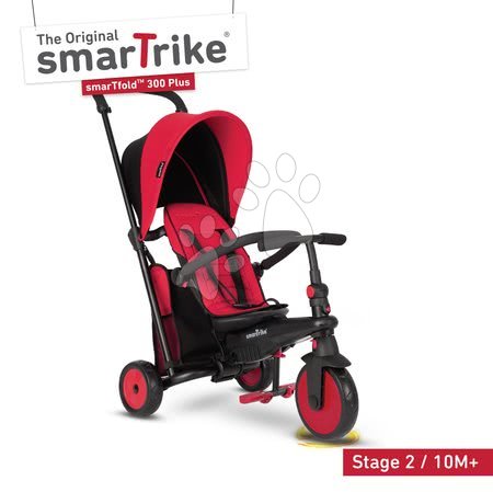 Tříkolky od 10 měsíců - Tříkolka skládací a sklápěcí smarTfold 6v1 smarTrike 300 Plus TouchSteering - 4