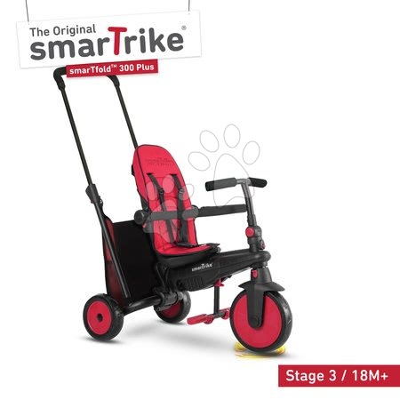 Tříkolky od 10 měsíců - Tříkolka skládací a sklápěcí smarTfold 6v1 smarTrike 300 Plus TouchSteering - 5