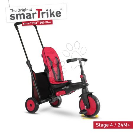 Tříkolky od 10 měsíců - Tříkolka skládací a sklápěcí smarTfold 6v1 smarTrike 300 Plus TouchSteering - 6