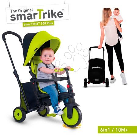 Tříkolky od 10 měsíců - Trojkolka skladacia a sklápateľná smarTfold 6v1 smarTrike - 1