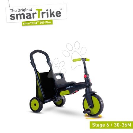 Tříkolky od 10 měsíců - Trojkolka skladacia a sklápateľná smarTfold 6v1 smarTrike - 7