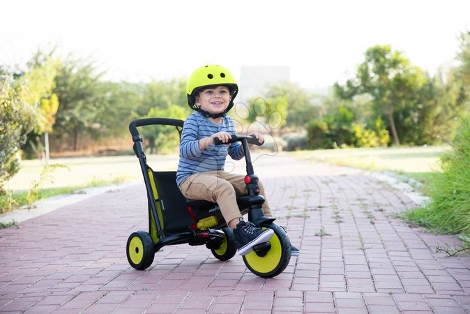 Tricycle à partir de 10 mois - Trotinette pliable et inclinable smarTfold 6 en 1 Green smarTrike - 15