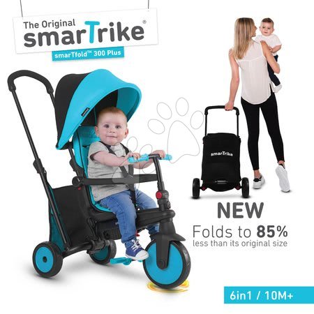 Tříkolky od 10 měsíců - Tříkolka skládací smarTfold 6v1 smarTrike - 19