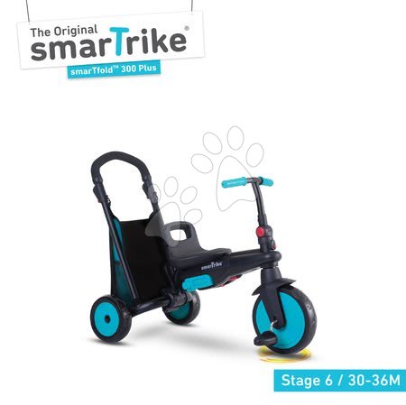 Tříkolky od 10 měsíců - Tříkolka skládací smarTfold 6v1 smarTrike - 14