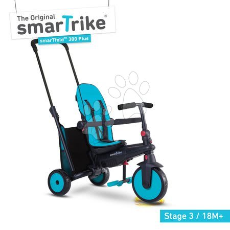 Tříkolky od 10 měsíců - Tříkolka skládací a sklápěcí smarTfold 6v1 smarTrike 300 Plus TouchSteering - 5