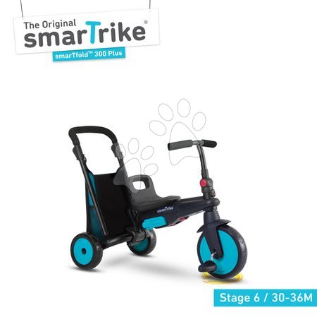 Tříkolky od 10 měsíců - Tříkolka skládací a sklápěcí smarTfold 6v1 smarTrike 300 Plus TouchSteering - 8