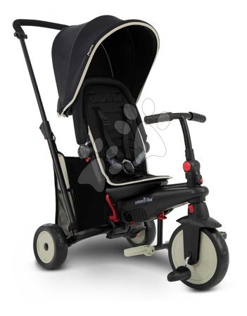 Tricycle à partir de 10 mois - Trotinette pliable et inclinable smarTfold 6 en 1 Noir smarTrike