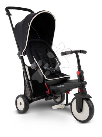 Tricycle à partir de 10 mois - Trotinette pliable et inclinable smarTfold 6 en 1 Noir smarTrike - 2