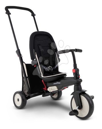 Tricycle à partir de 10 mois - Trotinette pliable et inclinable smarTfold 6 en 1 Noir smarTrike - 5