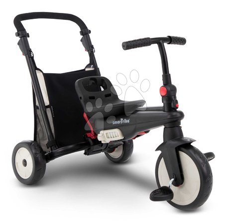 Tricycle à partir de 10 mois - Trotinette pliable et inclinable smarTfold 6 en 1 Noir smarTrike - 6