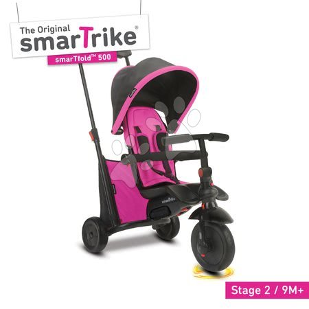 Tříkolky od 10 měsíců - Tříkolka skládací smarTfold 7v1 smarTrike - 3