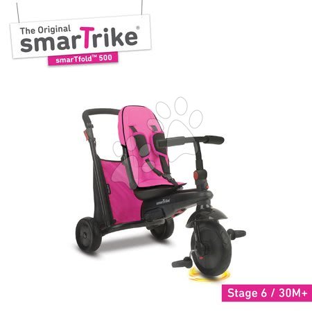 Tříkolky od 10 měsíců - Tříkolka skládací smarTfold 7v1 smarTrike - 12