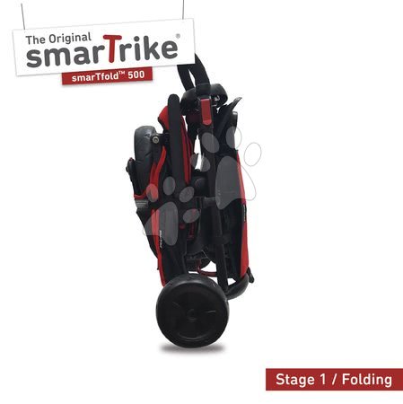 Tříkolky od 10 měsíců - Tříkolka skládací smarTfold 7v1 smarTrike - 2