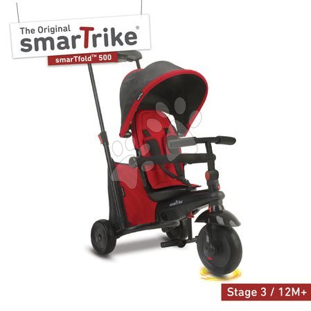 Tříkolky od 10 měsíců - Tříkolka skládací smarTfold 7v1 smarTrike - 3