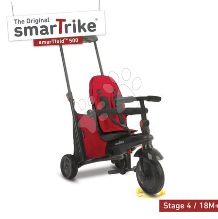 Tříkolky od 10 měsíců - Tříkolka skládací smarTfold 7v1 smarTrike - 4