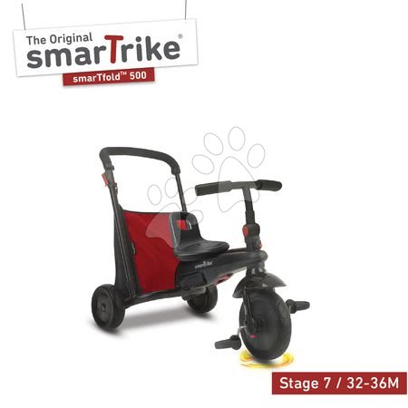 Tříkolky od 10 měsíců - Tříkolka skládací smarTfold 7v1 smarTrike - 7