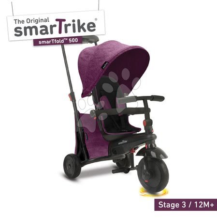 Tříkolky od 10 měsíců - Tříkolka skládací smarTfold 7v1 smarTrike - 4