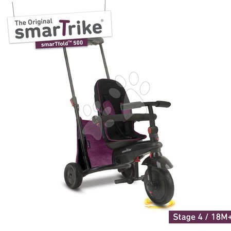 Tříkolky od 10 měsíců - Tříkolka skládací smarTfold 7v1 smarTrike - 5