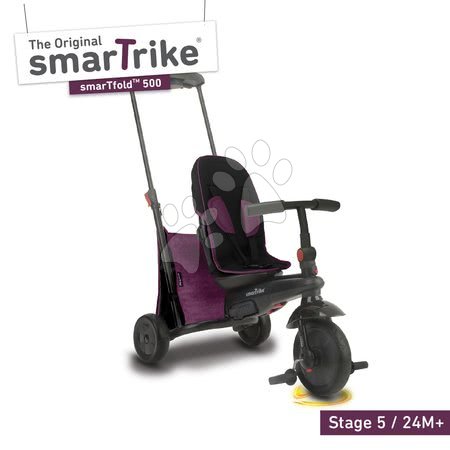 Tříkolky od 10 měsíců - Tříkolka skládací smarTfold 7v1 smarTrike - 6