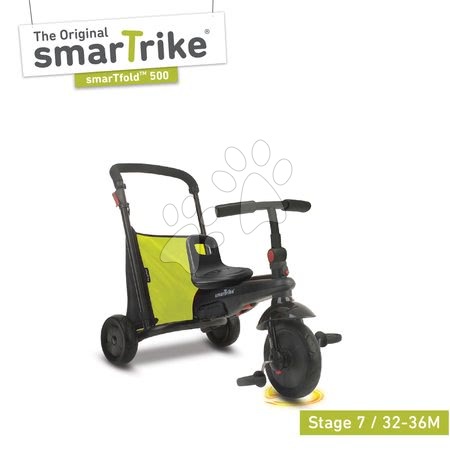 Tříkolky od 10 měsíců - Tříkolka skládací smarTfold 7v1 smarTrike - 10