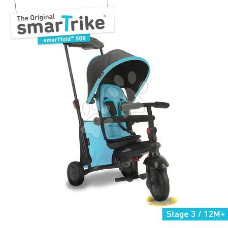 Tříkolky od 10 měsíců - Tříkolka skládací smarTfold 7v1 smarTrike - 3