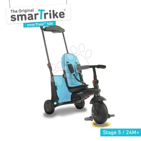 Tříkolky od 10 měsíců - Tříkolka skládací smarTfold 7v1 smarTrike - 5