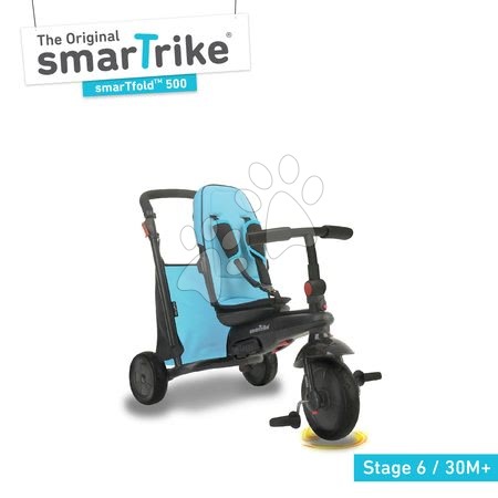 Tříkolky od 10 měsíců - Tříkolka skládací smarTfold 7v1 smarTrike - 6