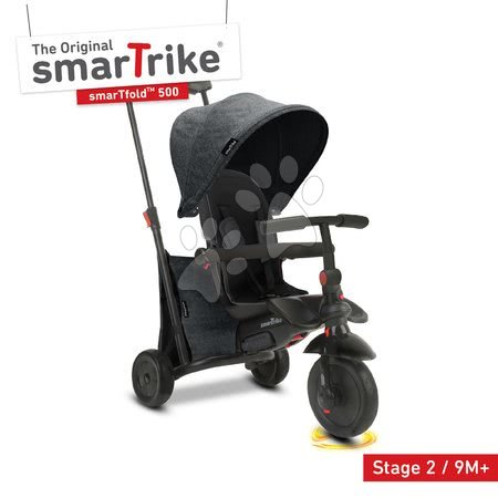 Triciclete de la 10 luni - Tricicletă pliabilă smarTfold 7in1 smarTrike - 1