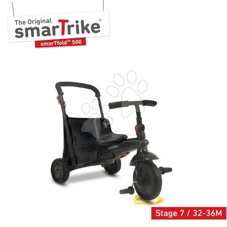 Triciclete de la 10 luni - Tricicletă pliabilă smarTfold 7in1 smarTrike - 7