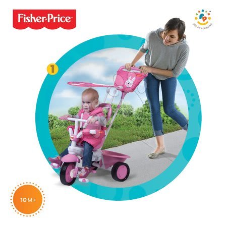 Triciklik 10 hónapos kortól - Tricikli Fisher-Price Elite Pink smarTrike - 6