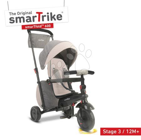 Tříkolky od 10 měsíců - Tříkolka skládací smarTfold 7v1 smarTrike - 4