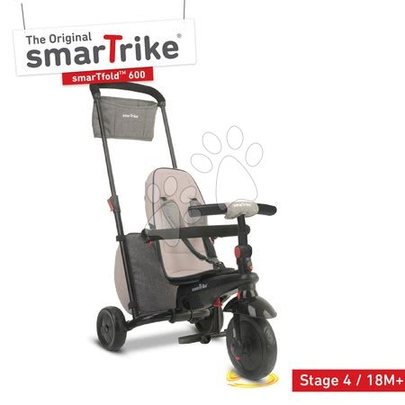 Tříkolky od 10 měsíců - Tříkolka skládací smarTfold 7v1 smarTrike - 5