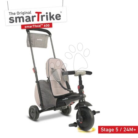 Tříkolky od 10 měsíců - Tříkolka skládací smarTfold 7v1 smarTrike - 6