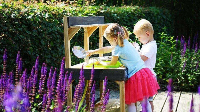 Wooden play kitchens - EXIT Yummy 100 wooden kitchen for outdoors - natural - 8