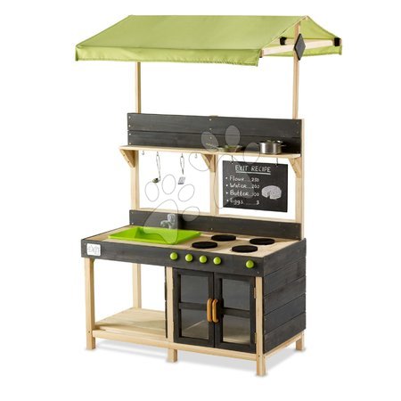 Cuisines en bois - Cuisine en cèdre Yummy 300 Outdoor Play Kitchen Exit Toys avec eau courante - 2