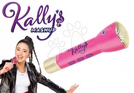 Instrumente muzicale de jucărie - Microfon mic Kally's Mashup Nickelodeon Smoby - 2