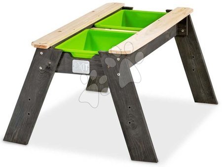 Hračky a hry na zahradu - Pískoviště cedrové stůl na vodu a písek Aksent sand&water table Exit Toys