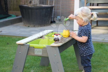 Dřevěná pískoviště - Pískoviště cedrové stůl na vodu a písek Aksent sand&water table Exit Toys - 3