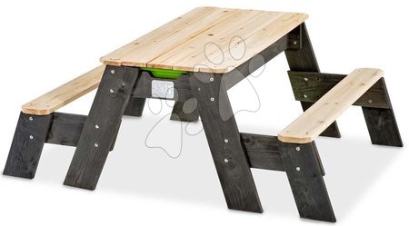 Wooden Sandpits - EXIT Aksent sand, water table and picnic table - 2