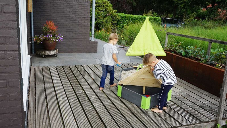 Wooden Sandpits - EXIT Aksent wooden sandpit boat 190x90cm - 8