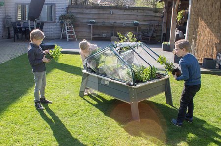 Kerti gyerekbútor - Növényültető asztal fenyőfából Aksent planter table Exit Toys  - 2