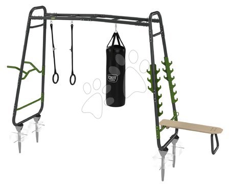 Centre de fitness plurifonctionnel - Centre de fitness multifonctionnel GetSet Monkeybar MB230 Exit Toys - 10