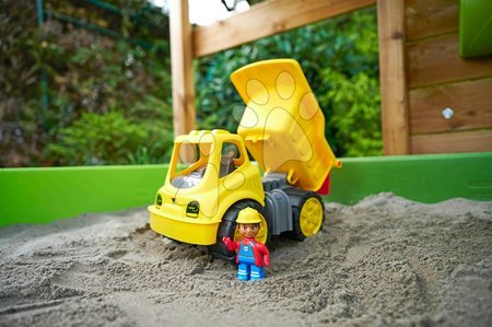 Toy trucks - Power Worker Dumper Truck + BIG Figurine - 10