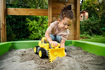 Stavební stroje - Nakladač Power Worker Wheel Loader + Figurine BIG - 4