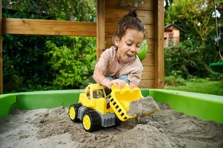 Macchine  di costruzione - Caricatore Power Worker Wheel Loader + Figurine BIG  - 5