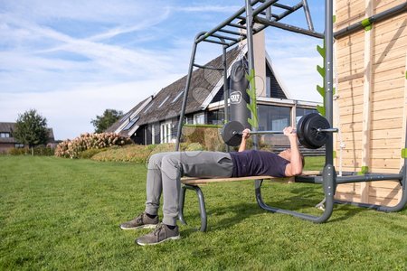 Fitneszközpont kiegészítők  - Fekvenyomó pad GetSet gym bench Exit Toys - 2