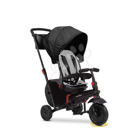 Tříkolky od 6 měsíců - Tříkolka skládací smarTfold 700 Black 7v1 smarTrike - 15