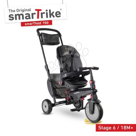 Tříkolky od 6 měsíců - Tříkolka a kočárek skládací STR7 Urban 7v1 smarTrike - 5